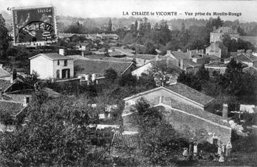 Iconographie - Vue prise du Moulin-Rouge