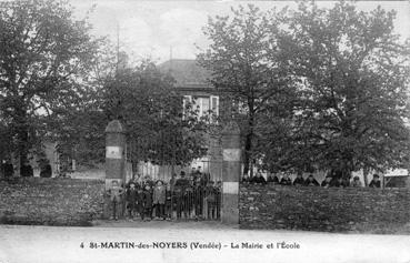 Iconographie - La mairie et l'école