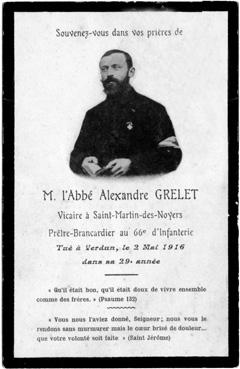 iconographie - M. L'abbé Alexandre Grelet