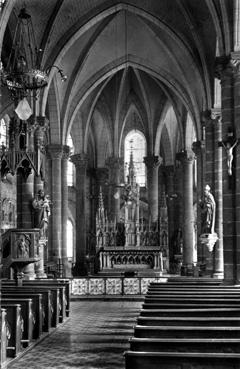 Iconographie - Intérieur de l'église avant réfection