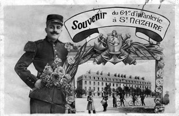 Iconographie - Souvenir du 64e d'Infanterie