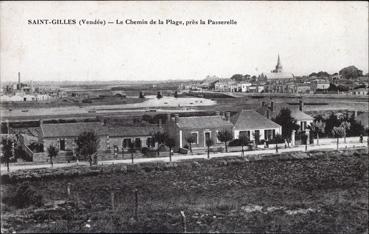 Iconographie - Le chemin de la plage, près la Passerelle