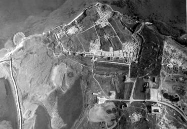Iconographie - Histrina - Photo aérienne du site archéologique de l'ancienne ville