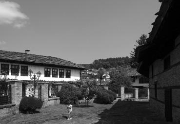 Iconographie - Tryavna - Maison près de l'église orthodoxe