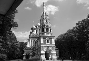 Iconographie - Shipka - L'église russe au toit d'or