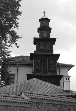 Iconographie - Plovdiv - Clocheton d'un sanctuaire orthodoxe