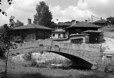 Iconographie - Koprivštica - Pont sur la rivière