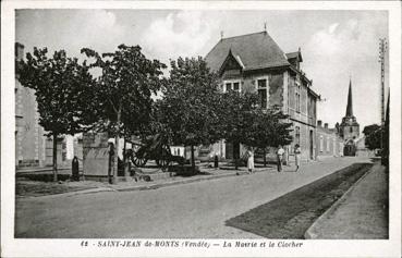 Iconographie - La mairie et le clocher