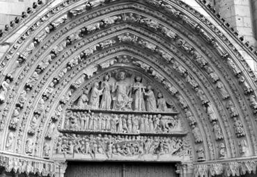 Iconographie - Porche de la cathédrale Saint-Pierre de Poitiers