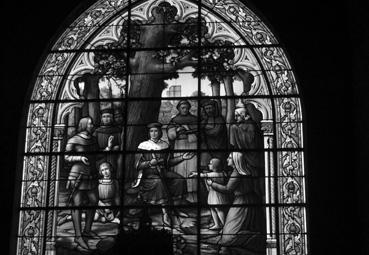 Iconographie - Vitrail à l'église Notre-Dame de la Grande