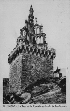 Iconographie - La tour de la Chapelle de  Notre-Dame du Bon secours