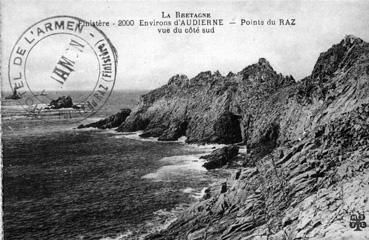 Iconographie - Pointe du Raz vue du côté sud