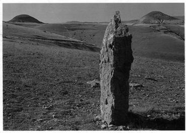 Iconographie - La Cham des Bondons, un menhir