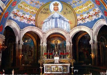 Iconographie - Intérieur de la basilique du Rosaire