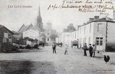 Iconographie - Route de la Roche - L'église