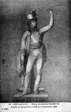 Iconographie - Statue de Charette