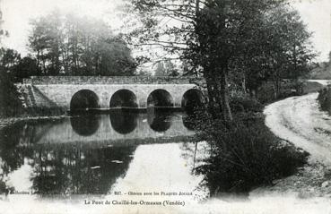 Iconographie - Le pont de Chaillé-sous-les-Ormeaux