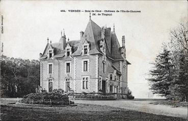 Iconographie - Château de l'île Chauvet (M. de Tainguy)