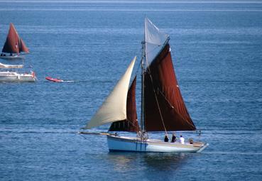 Iconographie - Fête des bateaux - Bateaux dans la rade