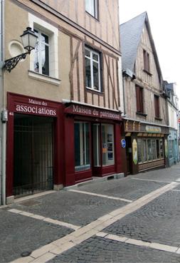 Iconographie - Maisons anciennes rue Jean-Jacques Rousseau