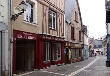 Iconographie - Maisons anciennes rue Jean-Jacques Rousseau