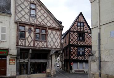 Iconographie - Maisons anciennes rue Jean-Jacques Rousseau