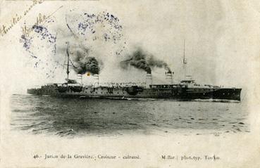 Iconographie - Jurien de la Gravière - Croiseur cuirassé
