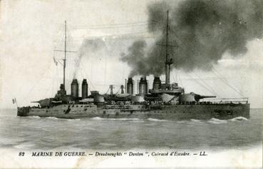 Iconographie - Dreadnoughts "Danton", cuirassé d'escadre