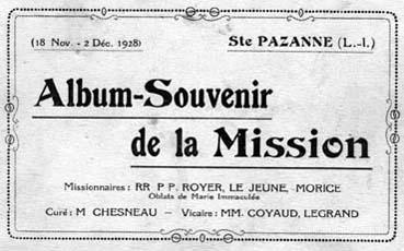 Iconographie - Mission 1928