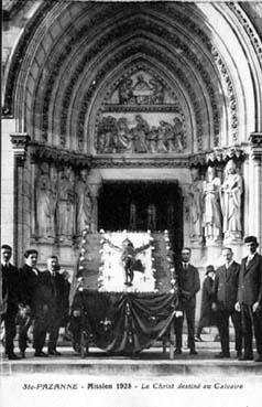 Iconographie - Mission 1928 - Christ destiné au calvaire