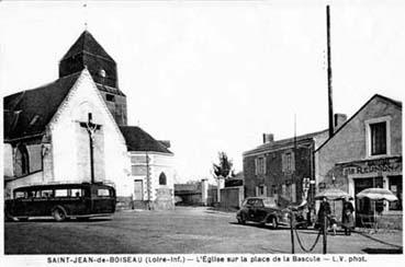 Iconographie - L'église sur la place de la Bascule