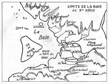 Iconographie - Limites de la Baie au Xè siècle