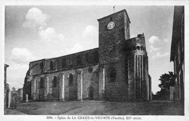 Iconographie - Eglise de la Chaize-le-Vicomte, XIIè siècle
