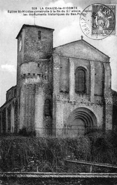 Iconographie - Eglise St Nicolas construite à la fin du XIe siècle