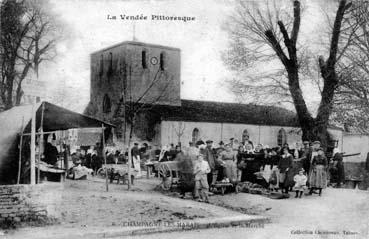 Iconographie - L'église et le marché