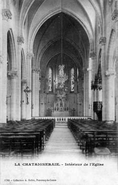 Iconographie - Intérieur de l'église