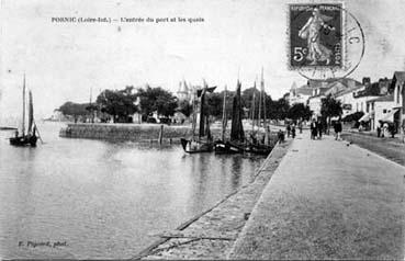 Iconographie - L'entrée du port et les quais