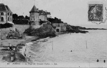 Iconographie - La plage des Grandes Vallées