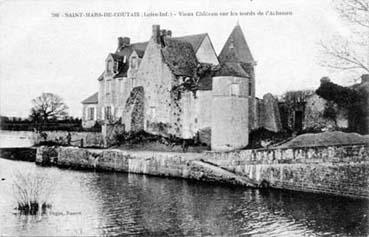 Iconographie - Vieux château sur les bords de l'Achenau