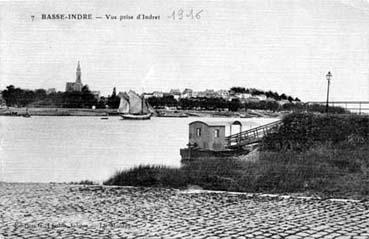 Iconographie - Basse-Indre - Vue prise d'Indret