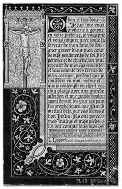 Iconographie - Verso de la carte-souvenir de la Comtesse Stanislas de la Laurencie