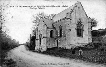 Iconographie - Chapelle de Bethléem (XVe siècle) Route du Pellerin