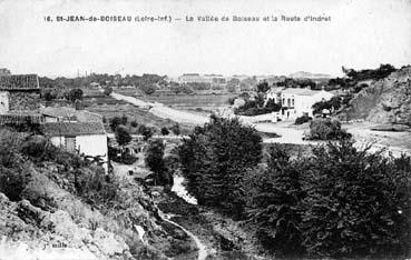 Iconographie - La vallée de Boiseau et la route d'Indret