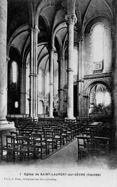 Iconographie - Eglise de St-Laurent-sur-Sèvre