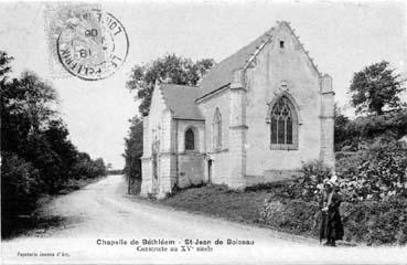 Iconographie - Chapelle de Bethléem - Construite au XVe siècle