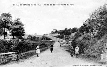 Iconographie - Vallée de Boiseau, route du Parc