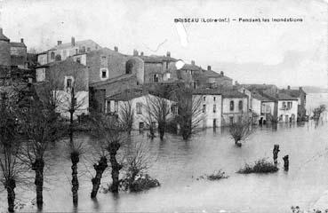 Iconographie - Boiseau - Pendant les inondations
