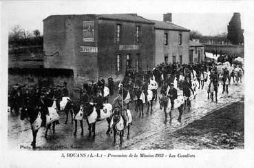 Iconographie - Procession de la Mission 1923 - Les Cavaliers