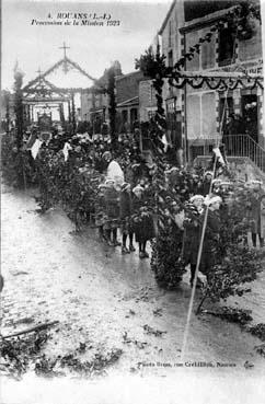 Iconographie - Procession de la Mission 1923