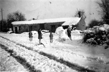 Iconographie - La Gauduchère sous la neige